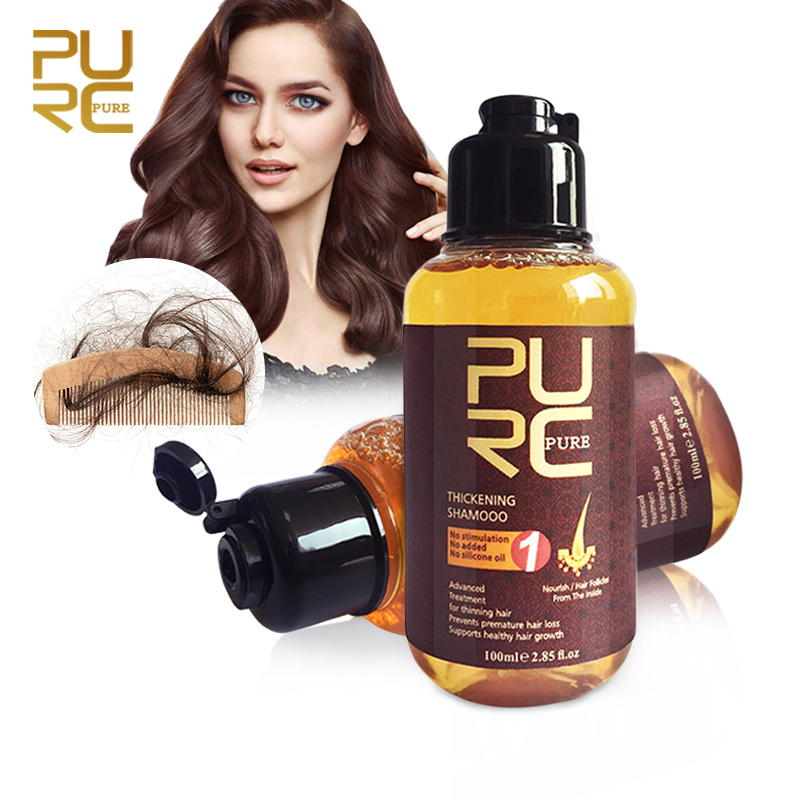 Hair Care Herbal Products - PURC Herbal Ginseng Shampoo Hair Growth