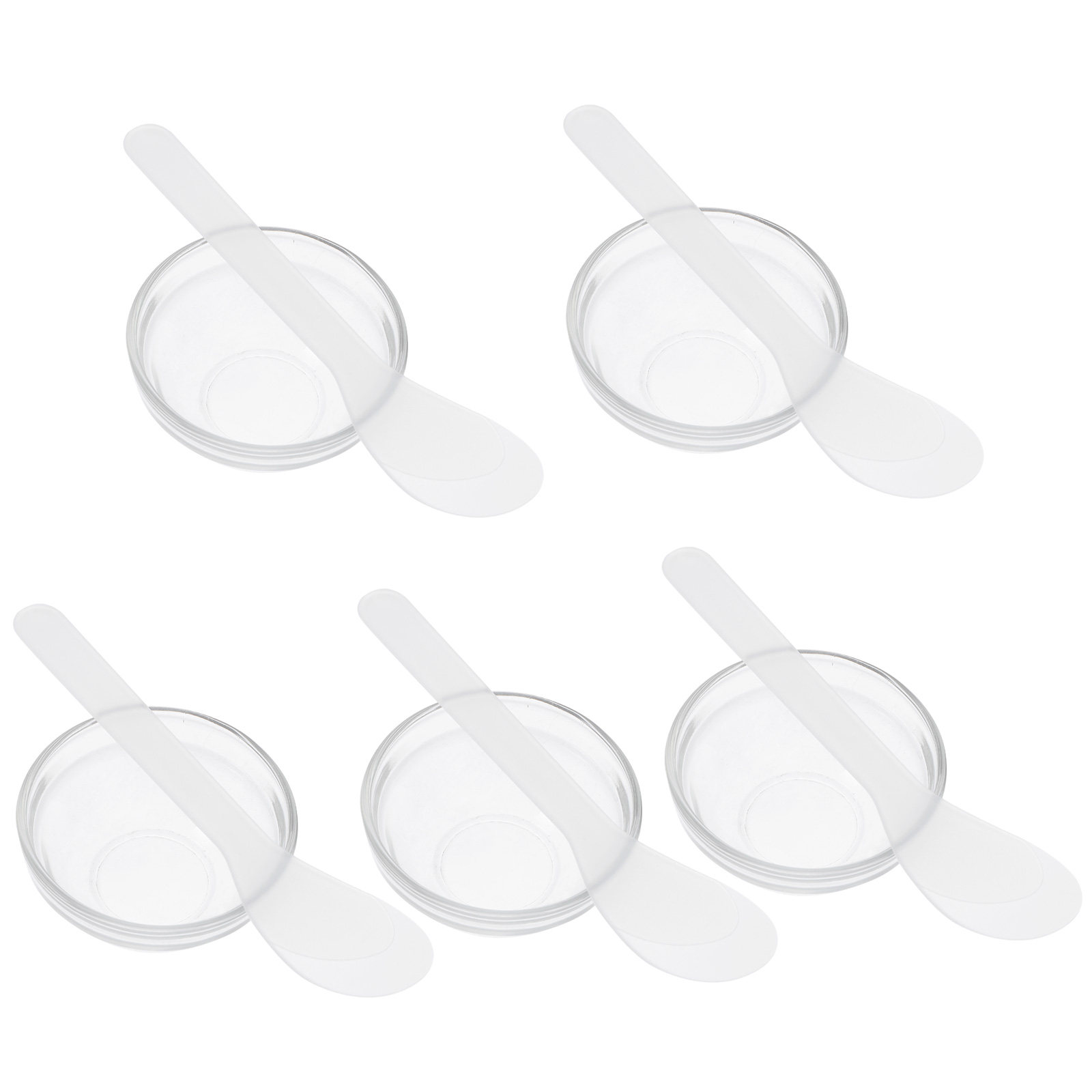 Hair Care Salon - 1Set Essential Oil Bowl Glass Facial