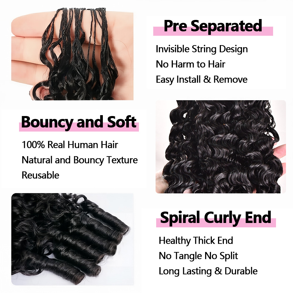 14 16 18 Inch Miracle Knots Cr - Hair Care Curly Hair 评论和价格