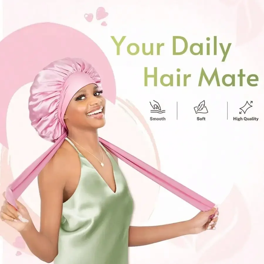 2026 Satin Bonnet For Women, A - Hair Care Curly Hair 评论和价格
