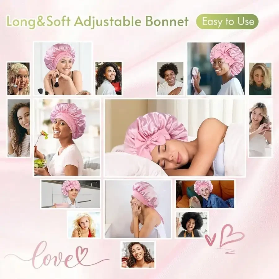2026 Satin Bonnet For Women, A - Hair Care Curly Hair 评论和价格