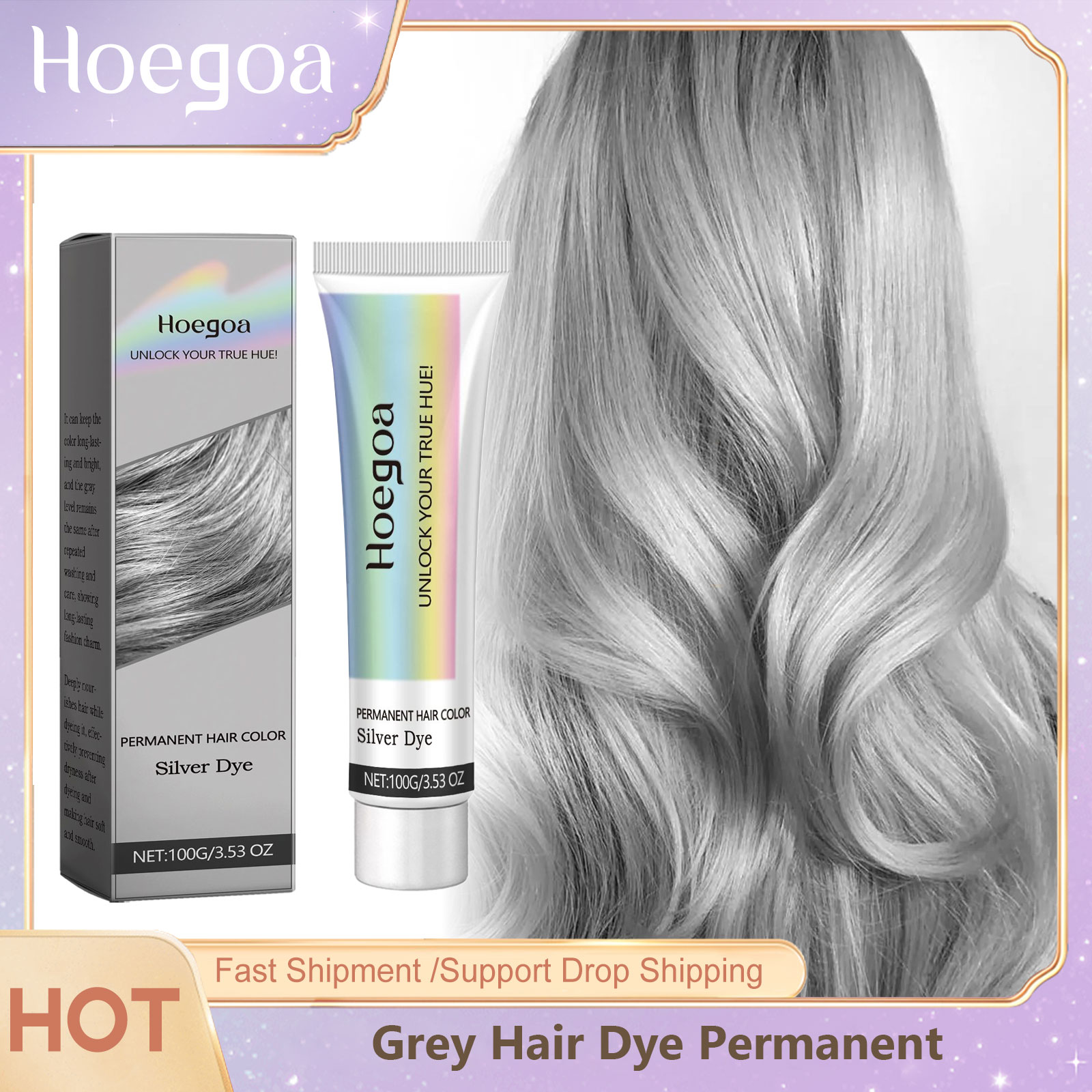 Grey Hair Dye Permanent Stylin - Hair Care Loreal 评论和价格