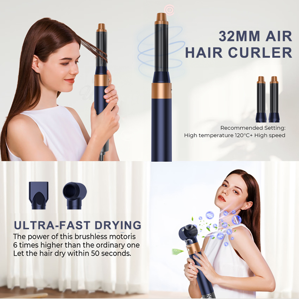SMET Hot 7-in-1 Ionic Professi - Hair Care Curly Hair 评论和价格