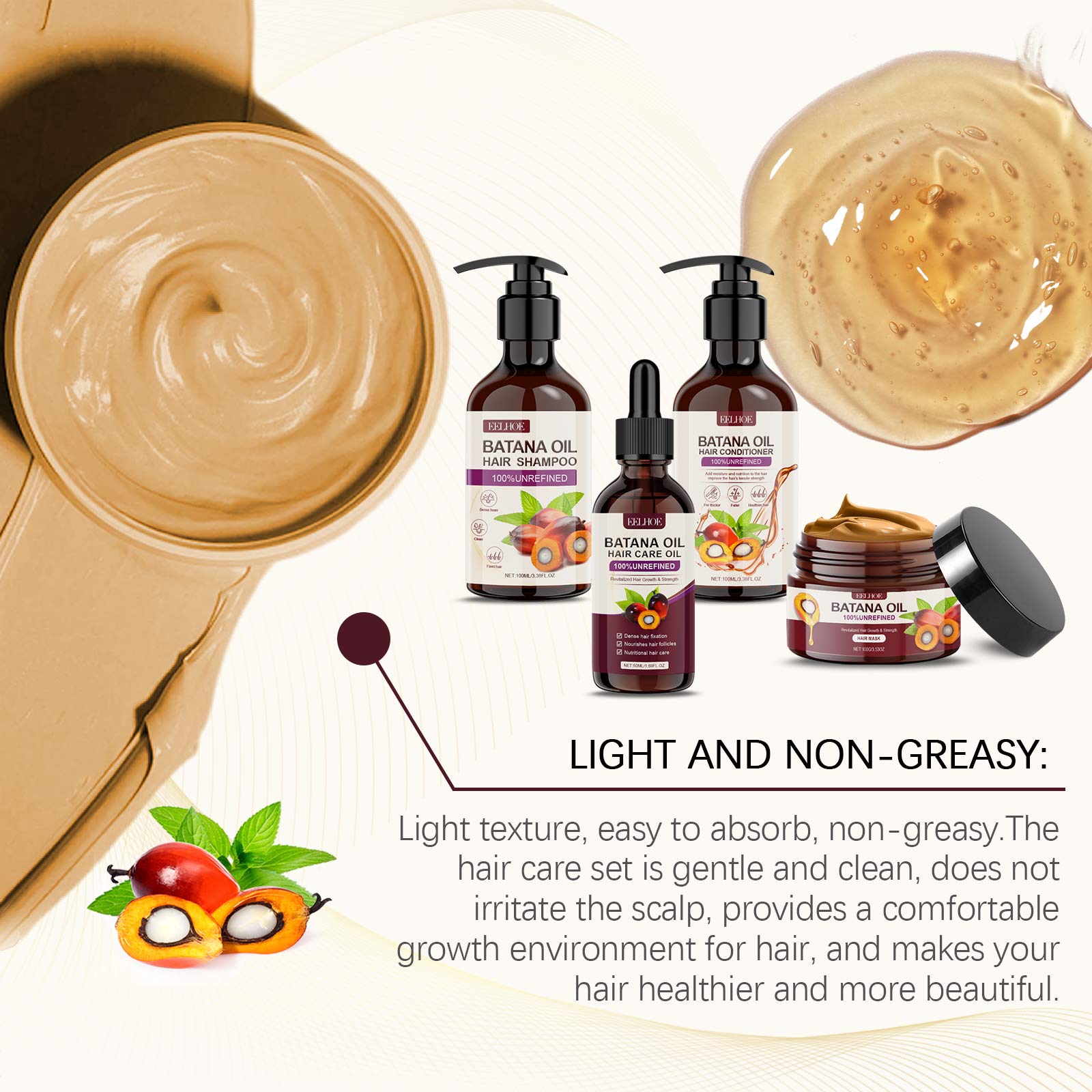 Batana Oil Volumizing Hair Car - Hair Care Dandruff 评论和价格