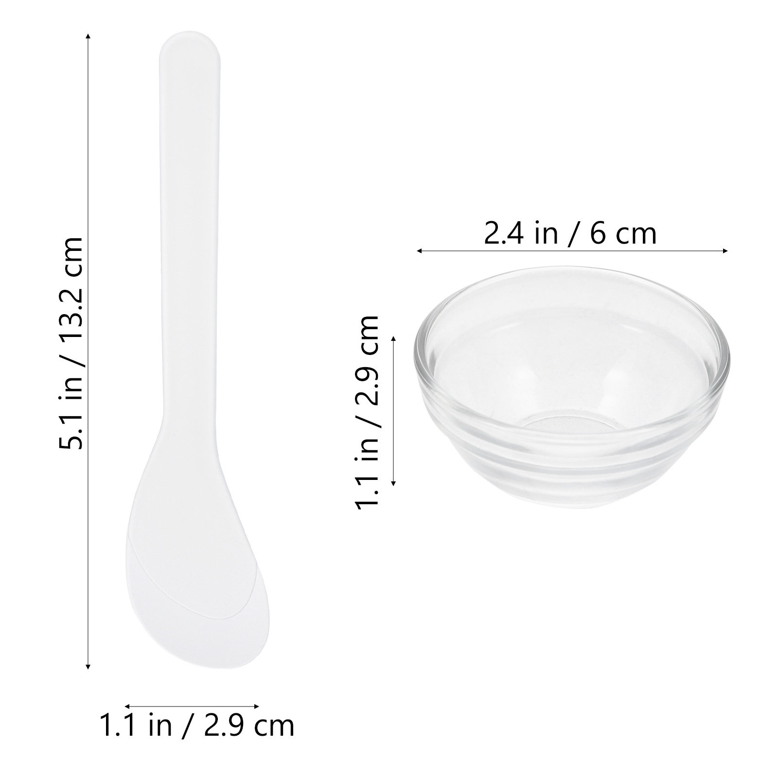 1Set Essential Oil Bowl Glass  - Hair Care Salon 评论和价格