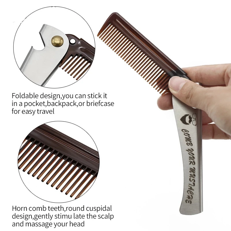 1pc foldable portable comb - u - Hair Care China 评论和价格