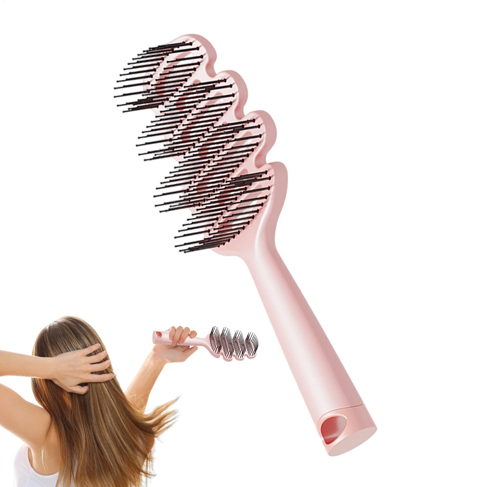 Anti Static Comb Hair Brush Gr - Hair Care Curly Hair 评论和价格