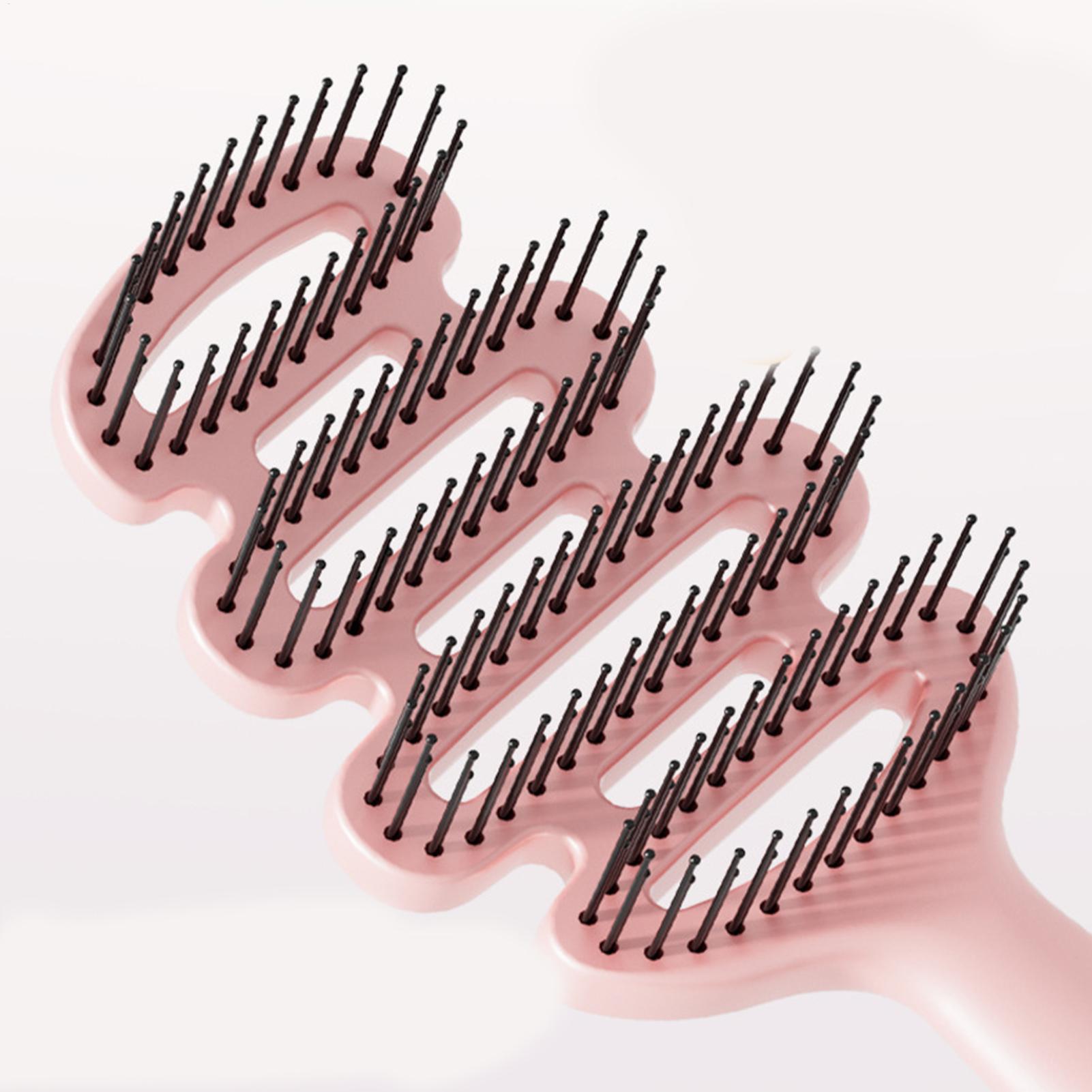 Anti Static Comb Hair Brush Gr - Hair Care Curly Hair 评论和价格
