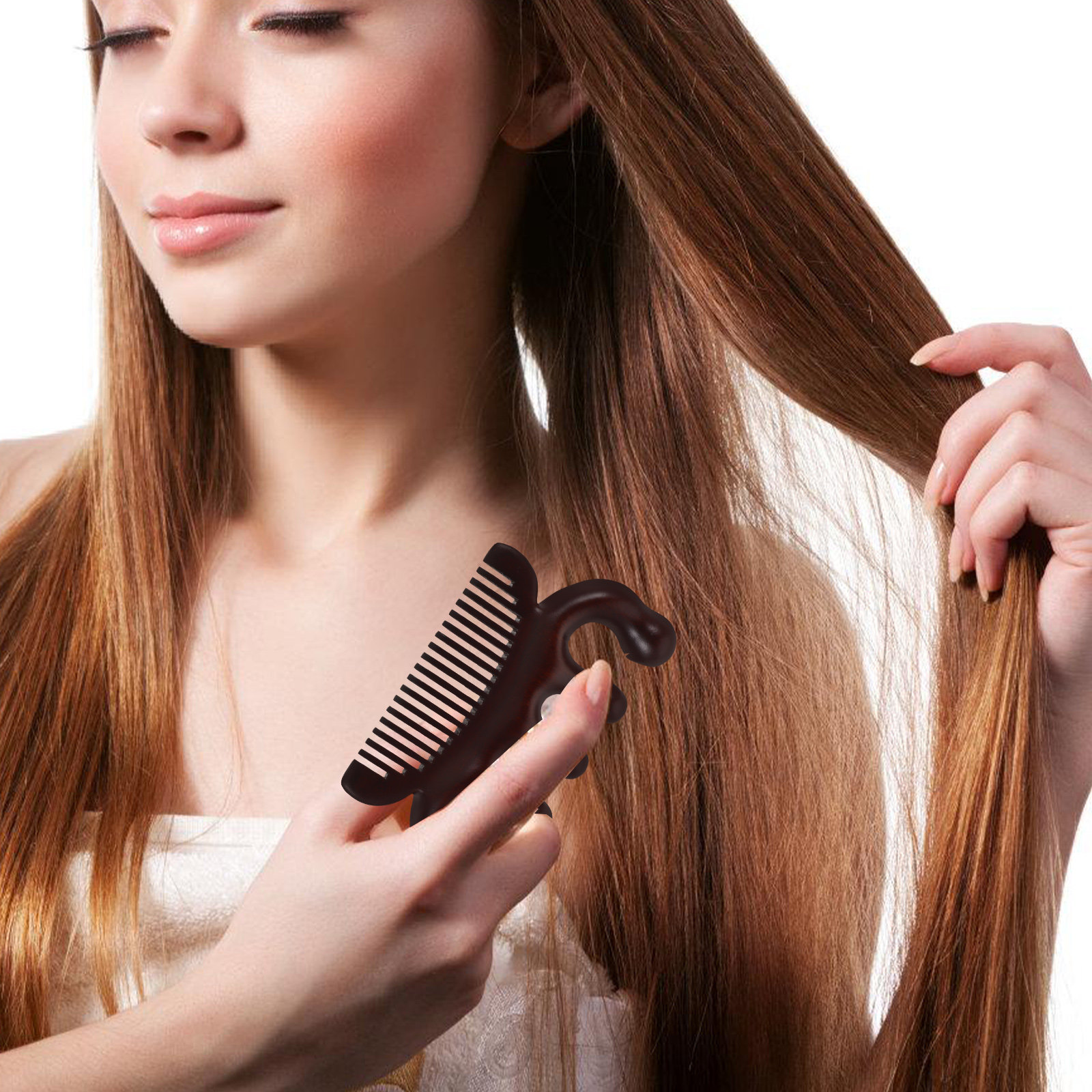 Sandalwood Massage Comb Five F - Hair Care Dandruff 评论和价格