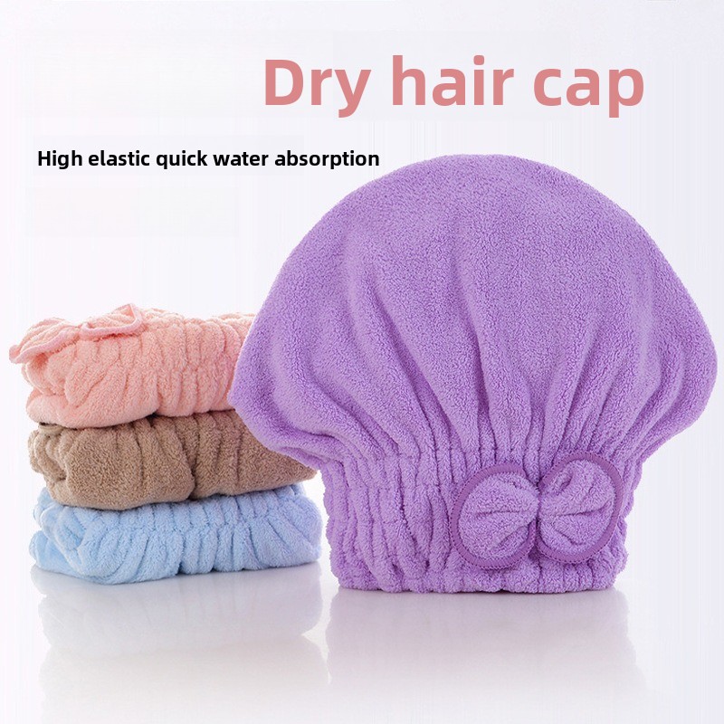 1Pc Microfiber Hair Turban wit - Hair Care Curly Hair 评论和价格