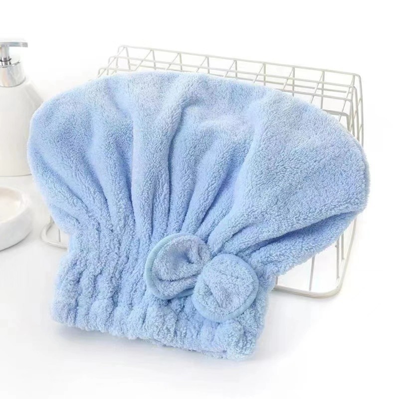 1Pc Microfiber Hair Turban wit - Hair Care Curly Hair 评论和价格