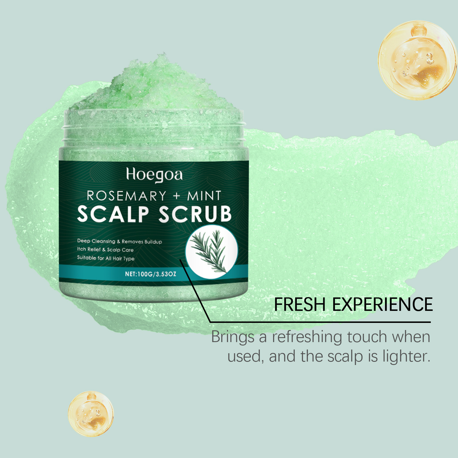 Rosemary Scalp Scrub with Mass - Hair Care Dandruff 评论和价格